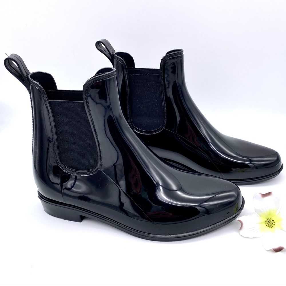 NWOB Skadoo Black Rain Booties, 7 - Picture 3 of 13